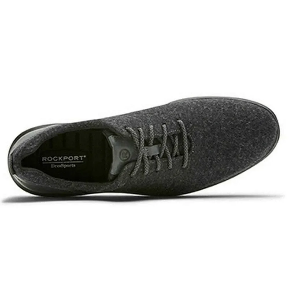 Rockport Mens Dress Shoes Potts 2 Fast‎ Oxford Casual Dark Gray CH5500 Sz 7